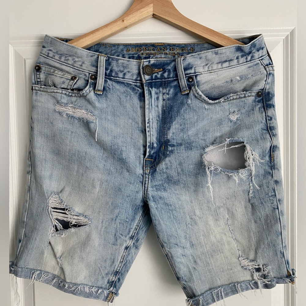 AMERICAN EAGLE Men Denim Medium Shorts